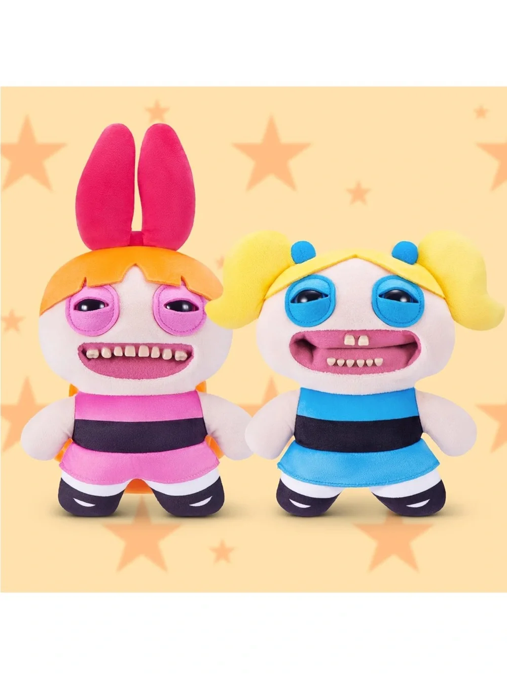 Zuru Fuggler x Powerpuff Girls Blossom Plush - Pink, Orange, Black